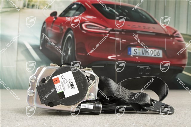 Pas bezpieczeństwa, przedni, czarny, L