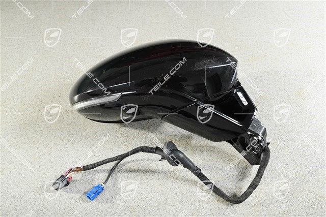 Lusterko kompletne, prawe, ściemniane, z kamerą