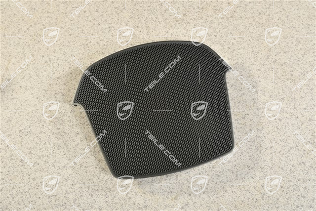 Dashboard / Instrument cluster cover Grille / Grate, Black