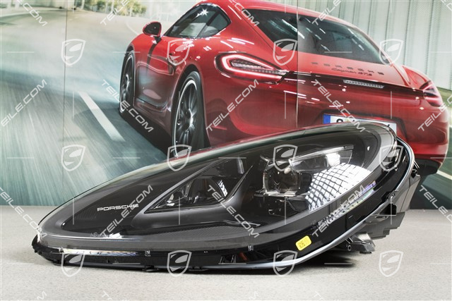 LED Scheinwerfer, schwarz, L