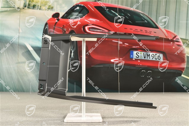 Obudowa / dekor lewarka zmiany biegów / tunel środkowy, manual, Czarna