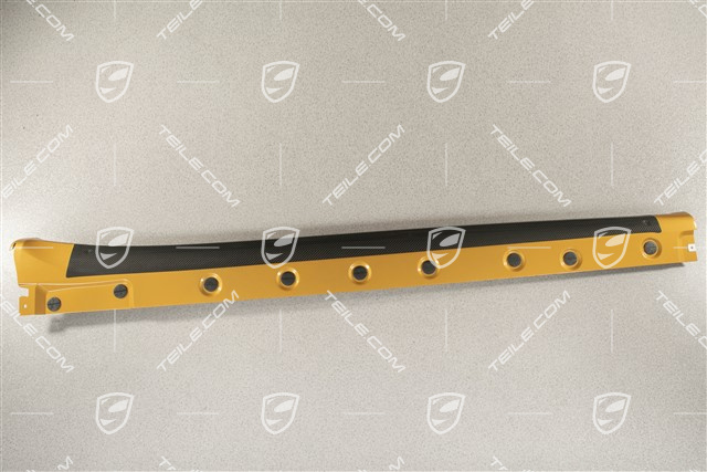 Schwellerblende, Turbo S Exclusive Series, CARBON, Goldgelb metallic, R