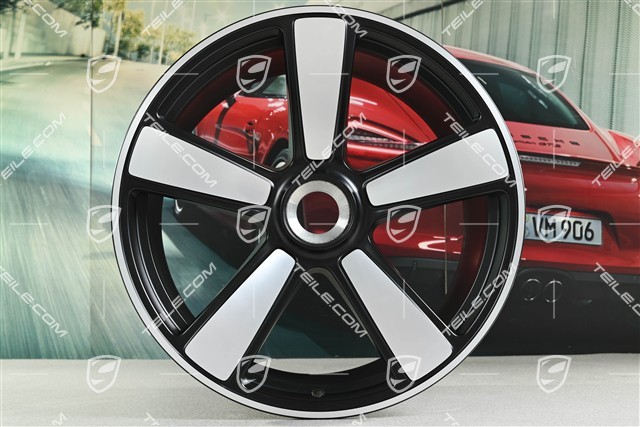 21" Felga Sport Classic, 12J x 21 ET63, czarny satynowy półmat