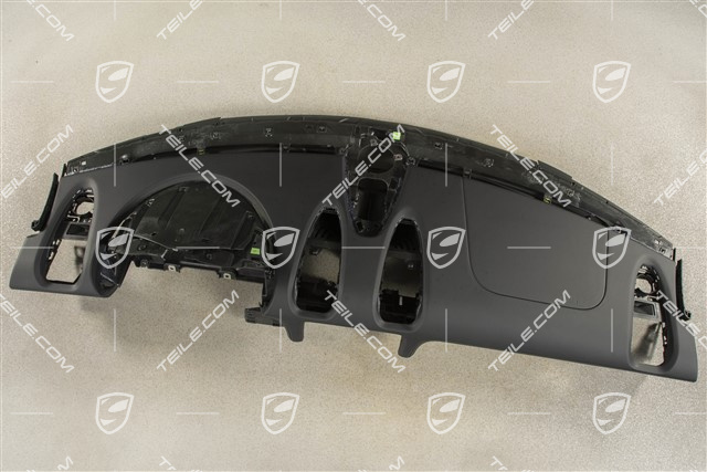 Dashboard, upper part, Leather black