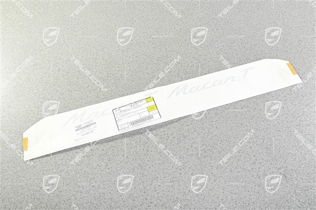 Zestaw folii ozdobnych ze srebrnym napisem MACAN T