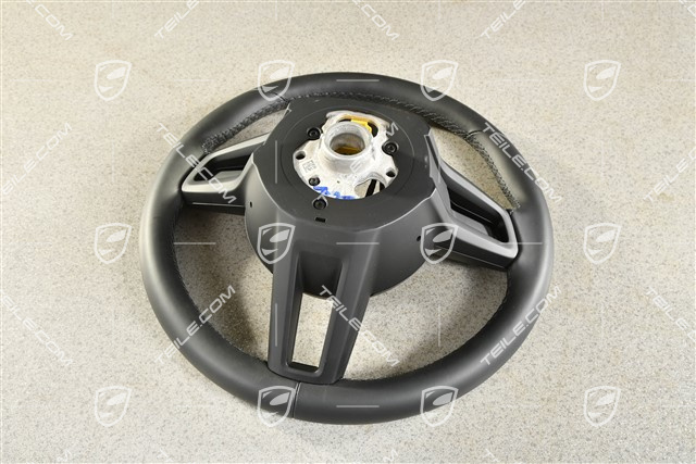 Multifunction steering wheel, Leather Black / Neodyme