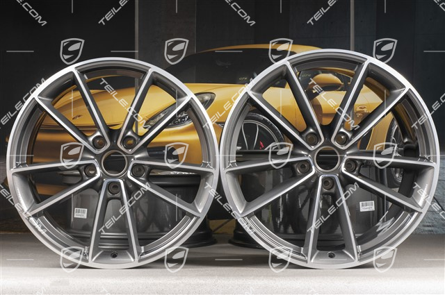 20+21-inch wheel rim set Carrera Classic, rims: front 8,5J x 20 ET53 + rear 11,5J x 21 ET67