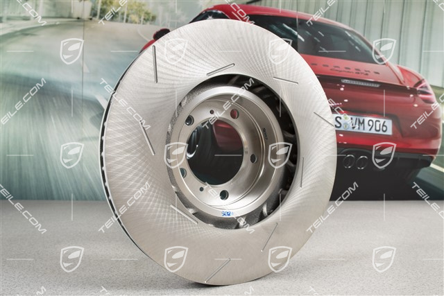 Brake disc, 18-inch, brake calliper in silver, R