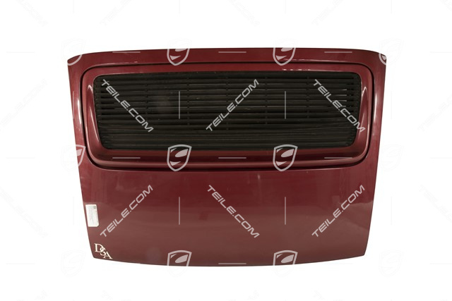 Rear deck lid / engine lid, set, incl. spoiler and spoiler drive