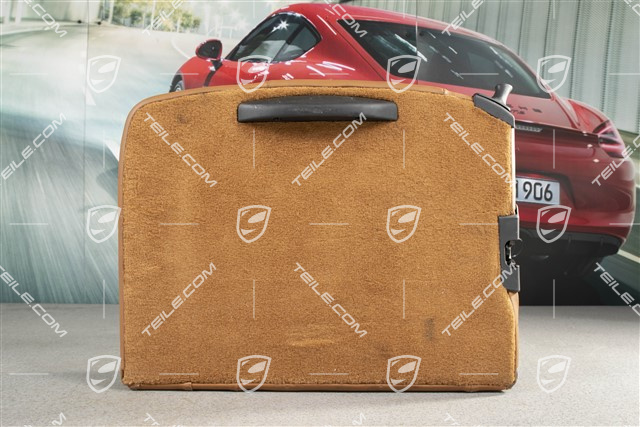 Oparcie tylnego siedzenia, skóra marszczona, Brązowy/Naturalny, Coupe, R