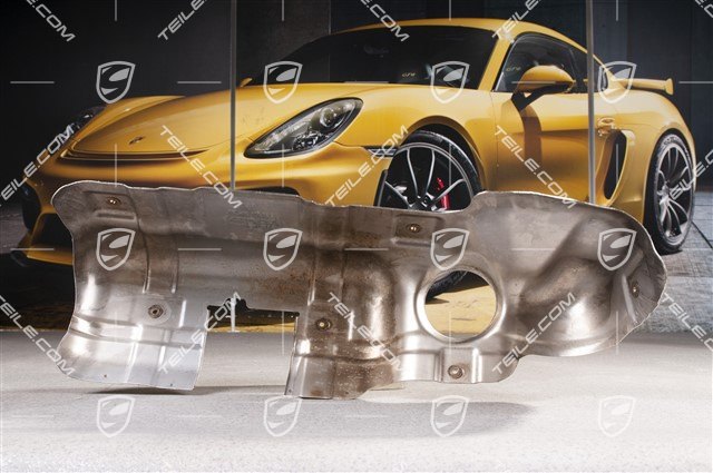 Abschirmblech, Hauptschalldämpfer, L