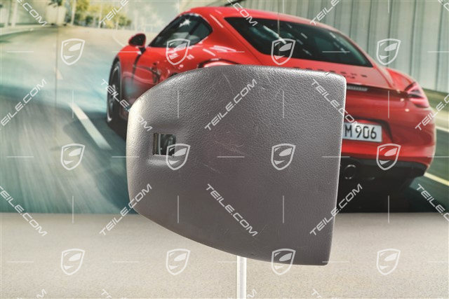 Blenda, opcja przygotowana pod telefon, Skóropodobna, szara