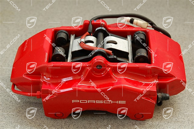 Festsattel ohne Belag, rot, 4S / Turbo, R Festsattel ohne Belag, rot, 4S / Turbo, R