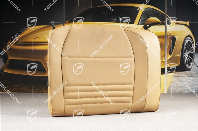 Notsitzrückenlehne / Rücksitz / Rückenlehne, Hinten, Kunstleder, Savannabeige, Cabrio, R