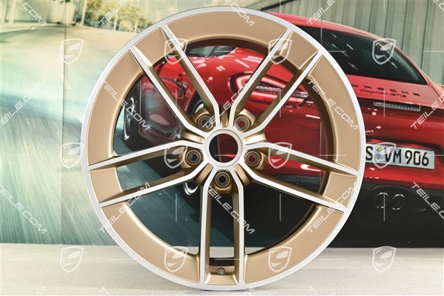 20"+21" Komplet felg Carrera Exclusive Design, felgi 8,5J x 20 ET50 + 11,5J x 21 ET79, Neodyme