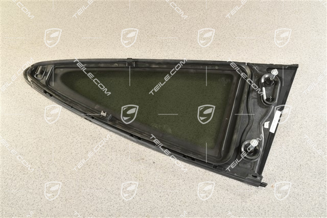 Fondscheibe, Zierleiste in Hochglanz Schwarz, R