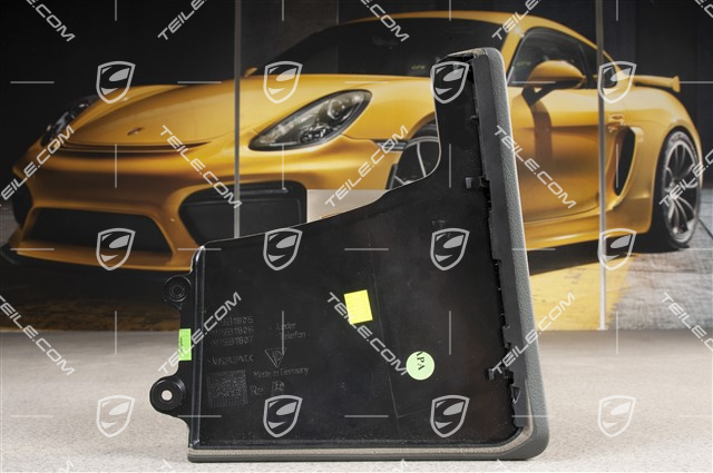 Osłona boczna tunelu środkowego, skóropodobna, Stone grey, R