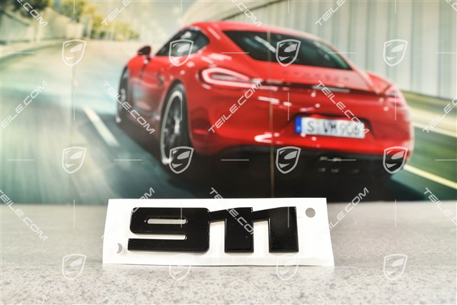 Schriftzug "911", Schwarz