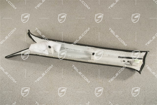 Verkleidung von A-Saüle, Alcantara, Schwarz, R