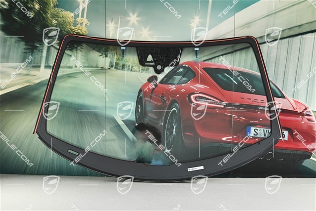 Coupe, Windscreen / Windshield, heat insulating with tinted top