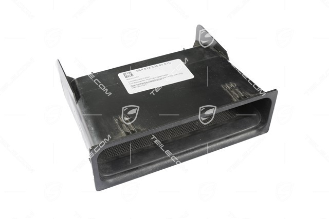 Centre console shelf, satin black instead of radio