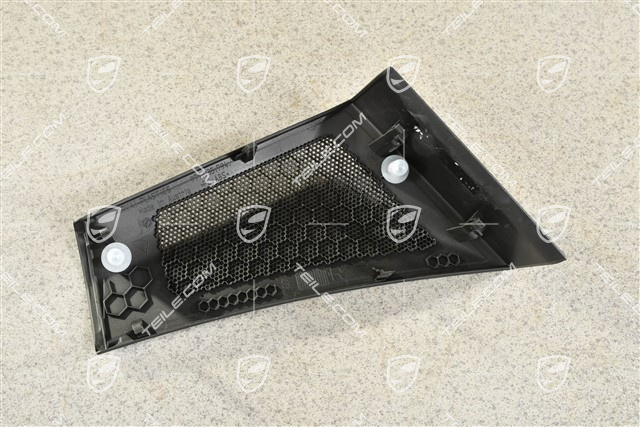 Türverkleidung, Lautsprecherblende, Hinten, Schwarz, R