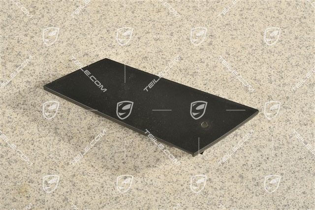 Abdeckblende für Innenbetätigung, Beleuchtet, Schwarz, L