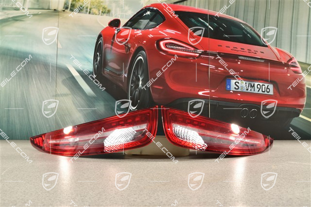 Światła tylne przyciemnione, zestaw L+R