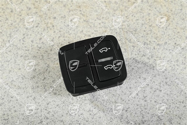 Schalter, Luftfederung mit Niveauregulierung, Schwarz-matt