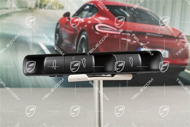 Przyciski otwierania pokrywy bagażnika i pokrywy silnika, Targa