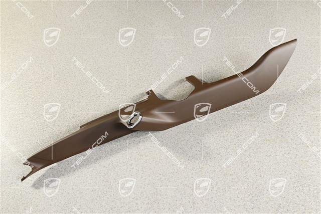 Centre console cover, Lateral, Saddle Brown, L