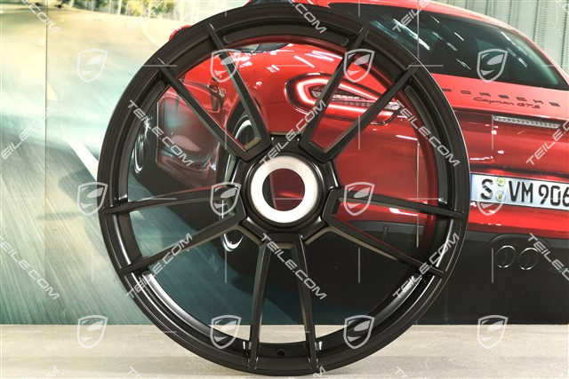 20" Felga Turbo S, 8,5J x 20 ET40, czarny satynowy półmat