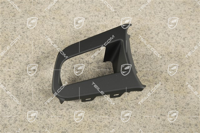 Osłona, Tylna, Sportowa kierownica, Czarna, R