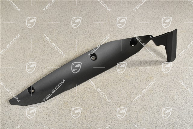 Wing / Fender Rear Cover, Black, L