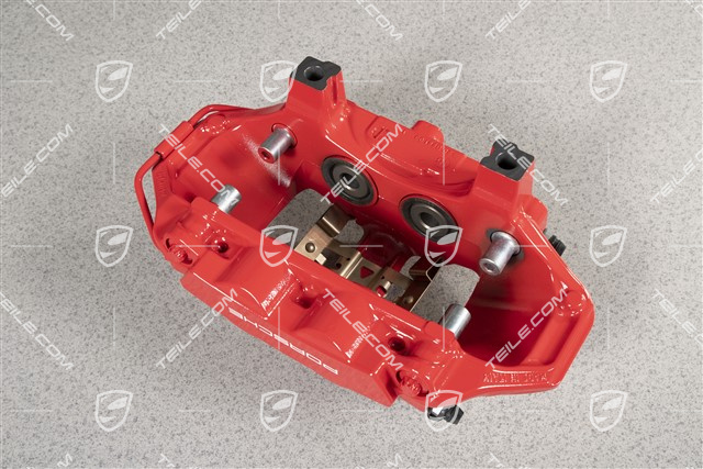 Zacisk hamulcowy, czerwony, R