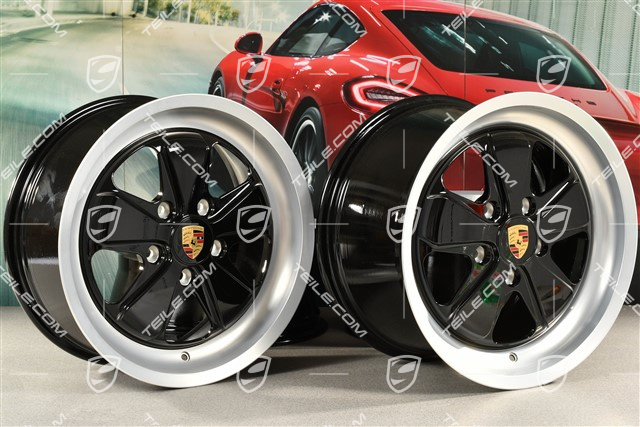 18" Felgensatz FUCHS, 8J x 18 ET52 + 10J x 18 ET65