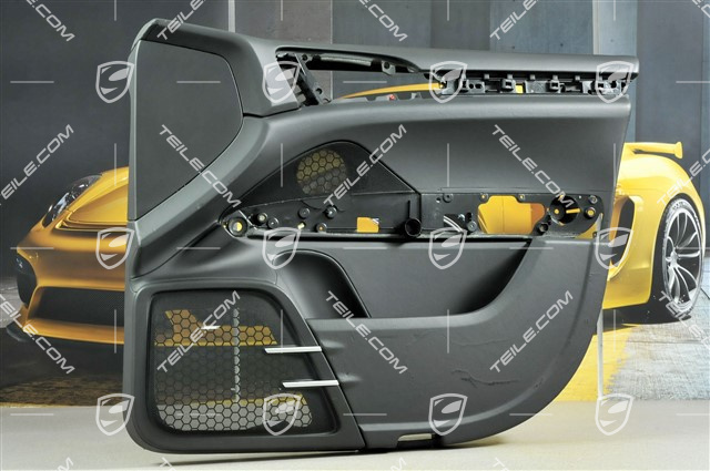 Tapicerka drzwi, uszkodzona skóra (do obszycia), czarna, R Tapicerka drzwi, uszkodzona skóra (do obszycia), czarna, R