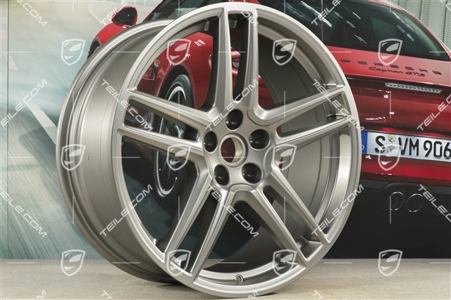 20" Felge "Macan Turbo", 9J x 20 ET26, CMS, platinum satin matt