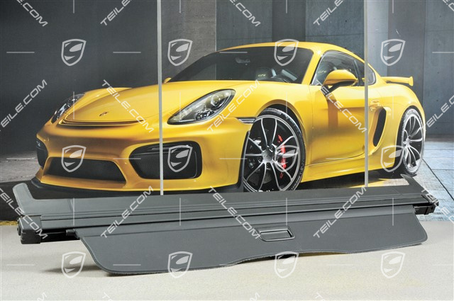 Kofferraumabdeckung, schwarz