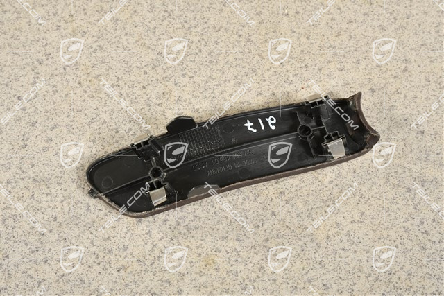 Abdeckung, Handbremshebel, Leder, Cocoa