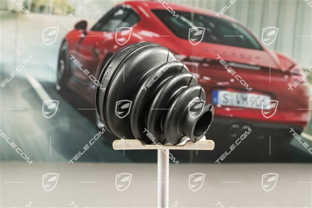 Front axle outer joint dust boot / rubber bellow, L=R