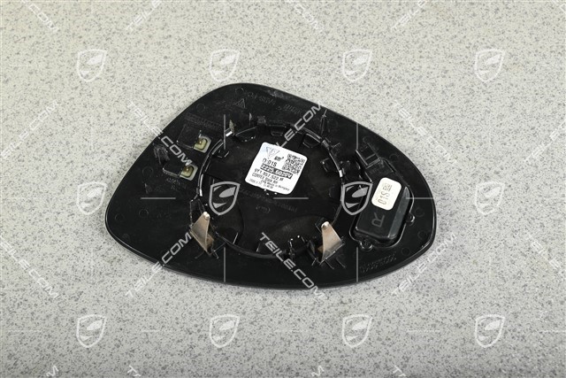 Spiegelglas Asphärisch, beheizbar, Memory, Spurwechsel assistent, R