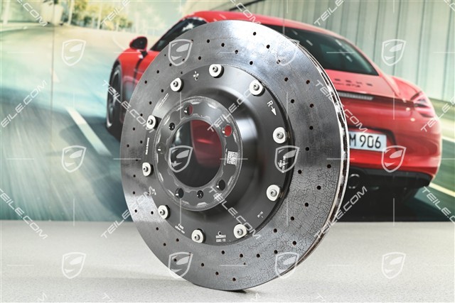 PCCB Ceramiczna tarcza hamulcowa, R, lekko uszkodzona