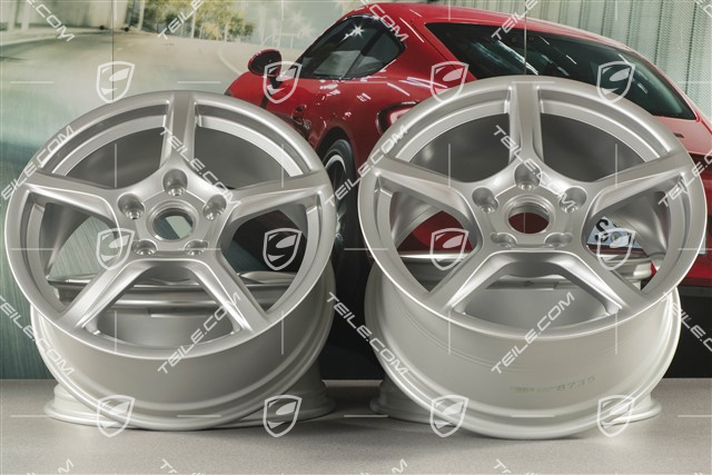 18" Felgensatz Boxster IV, 8J x 18 ET57 + 9,5J x 18 ET49