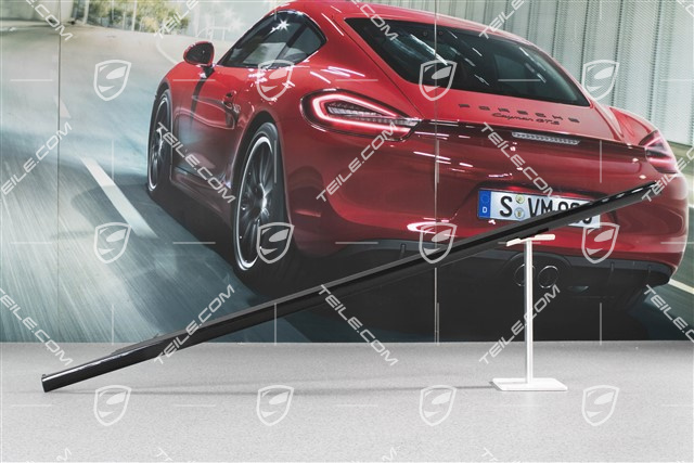 Moulding, Aluminium-package, black, rear, lower, L