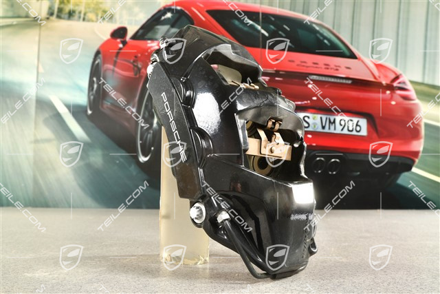 Fixed calliper, rear axle, Turbo / TurboS, PCCB, Black, R