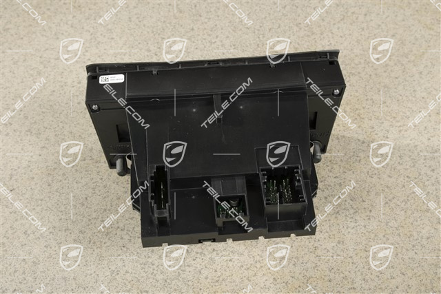 Air condition control unit, heatable seats