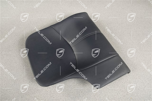 Back seat lower / cushion, Coupe/Targa, leatherette, Sea blue, R