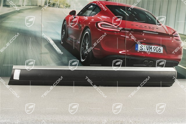 Strip, Front door, Aluminium package, Black/Grey, R