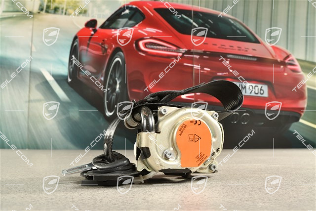 Sicherheitsgurt, Hinten, Schwarz, USA, L